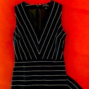 Banana Republic Fitted Striped Sheath